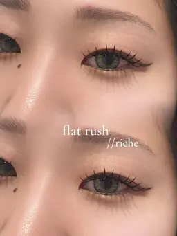 ご新規様🫧フラットラッシュ80本  エクステ初めての方におすすめなナチュラルなお仕上がりに⸝⸝⸝