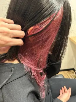 インナーカラー×ウルフカット🐺×トリートメント✨