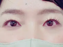 まつ毛パーマ上　アイシャンプー付きコーティング仕上げ