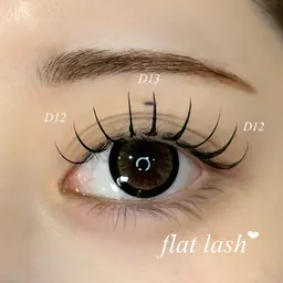 《 フラットラッシュ80本 🎵♡ 》