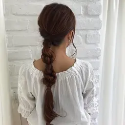 💝フルアップヘアアレンジ(まとめ髪、編みおろしも含む)