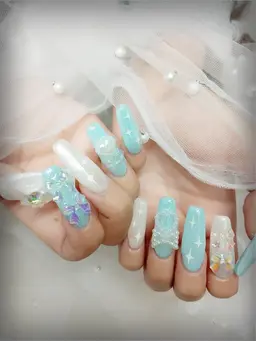 ご新規さま限定💅スカルプ🏰アート付け放題💛(オフ代込)