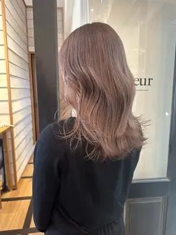 ブリーチ+カラー