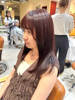 【迷ったらコレ😳✨️】暖色カラー+補修トリートメント✨️¥9200→¥5060~❣️