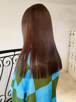 カット＋前髪ストレート＋質感upトリートメント💞