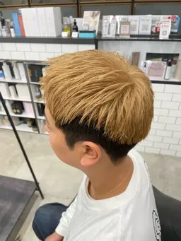 【Wカラー】ダブルカラー(ブリーチ1回込み)インナーカラー/ハイライト/グラデーション◎/¥20150→¥10000