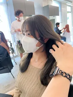 🫶🏻ミニモ限定🫶🏻前髪カット＋こだわりNo.1イヤリングカット【シースルー前髪/顔周りカット/イヤリングカット】
