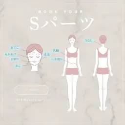 🌿【カスタム部分脱毛】Sパーツ