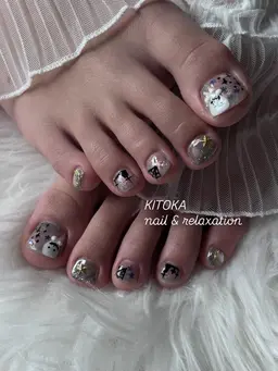 🏝️フットも輝く✨ワンカラー、デザイン2個までOK！オフ込み