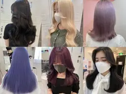 【色素薄め女子に♪】カット＋ダブルカラー（ブリーチ1回＋オンカラー）