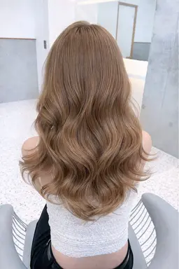 🌸学割U20🎓ダブルカラー（ブリーチ込み）✨️➕髪質改善スチームトリートメント🩵超音波アイロン付き🫧