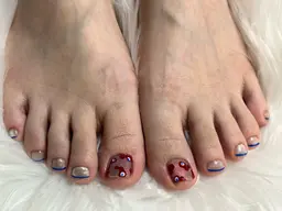 【練習モデル】シンプルデザイン★持込み🆗ジェルオフ+550円