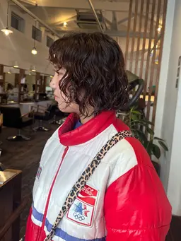 ✂️カット＋パーマ🌀＋素髪トリートメント🫧