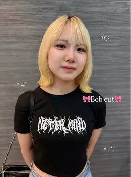 〖赤味、オレンジ味が気になる方必見💖〗似合わせcut＋透明感エドルカラー⟡.·＋保湿ケア🫧