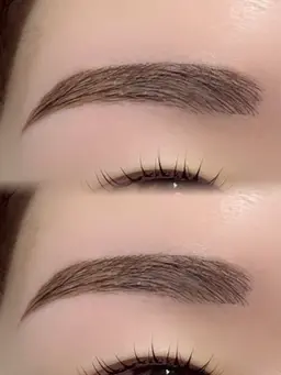 4/13以降⏰【10:00.14:00.15:30】眉毛ワックス+間引きカット+メイク/指導あり🫶リクエスト予約のみ！