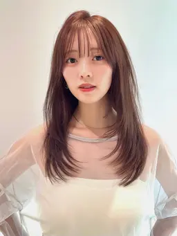 【🌟当日限定 特別クーポン🌟】韓国レイヤーカット🇰🇷➕透明感カラー❄️💫