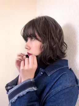 《おしゃれ度アップ》ハイライトデザインカラー+カット