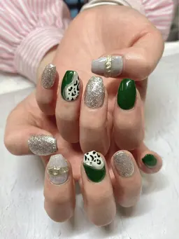 オフあり✨持ち込みデザイン(3色デザインで、アート左右共4本まで)