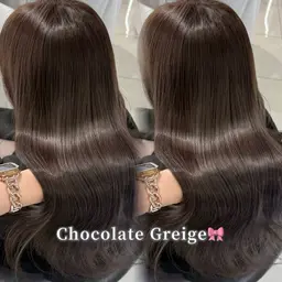 【🎀伸ばしてる方必見🎀】プレミアムケアカラー＋髪質改善Aujua TR 💆🏻‍♀️話題の超音波アイロン付き🌈