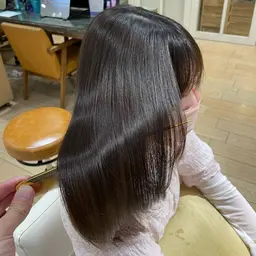 ツヤのある透明感カラー✨＋2stepトリートメント✨