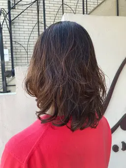 【お手入れ楽々】似合わせカット＋デジタルパーマ＋補修トリートメント