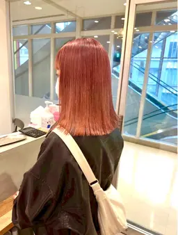 🍎カラーモデル🍎ダブルカラー(ブリーチあり)➕4STEPトリートメント(Aujua)