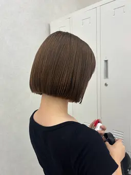 🏷️ボブカット＋ワンカラー(ショートNG)