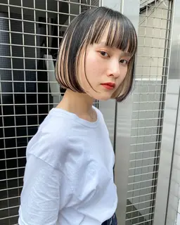 【2回目以降🩶】カット➕インナーブリーチ➕カラー➕プレトリートメント240分