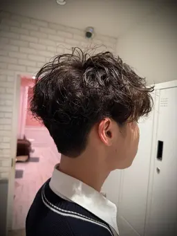 ⭐︎men's限定⭐︎【ラフにキマるカット+似合わせカラー】グランジ/カーリー/メンズカット/ラフ/ナチュラル/無造作