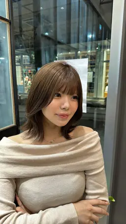 【❄️１月限定❄️】似合わせカット＋透明感ヘアカラー＋オーガニックＴＲ🤍🪽