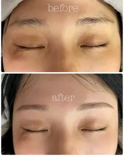 眉毛ワックス脱毛