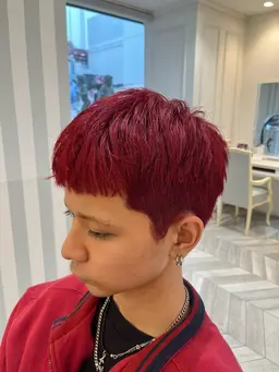 メンズカット➕ダブルカラー(ブリーチ等)