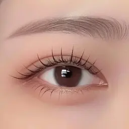 【1日1名限定】フラットラッシュ80本(Cカール，長さ10mm，太さ0.15mm)※10分前のご来店をお願いいたします