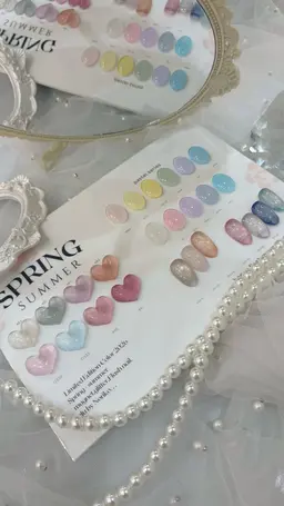 🎀【オフ有】スキンカラーベース付きパステルフレンチ(画像のPastel seriesからお選びください)