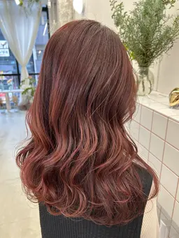 【髪質改善トリートメント】高濃度水素トリ ートメント＋カラー