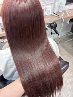 髪質改善ストレート2stepトリートメント