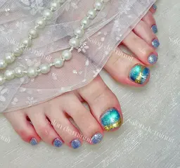 🎀【Foot】90分(シンプル持ち込みデザイン)(アート2本まで)🎀