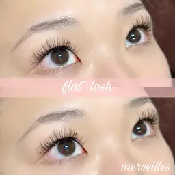 限定🌟【フラットラッシュ100本】ナチュラル💫束感💫コーティング込み✨他店のエクステが付いていない方限定！