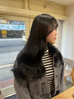 ワンカラー+酸熱トリートメント