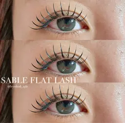 セーブルフラットラッシュ付け放題（初回オフ無料）（２本付＋¥1100）