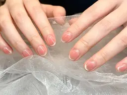 人気No.1＊韓国系トレンド女子力高め＊チーク✖️マグネットフレンチネイル🧲