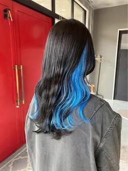 ケアブリーチ+オンカラー+インナーカラー+髪質改善トリートメント