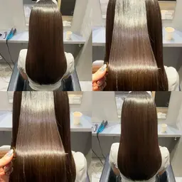 【縮毛矯正】似合わせカット＋縮毛矯正＋カラー＋Aujua3step＋超音波＜巻ける縮毛矯正/艶髪/癖毛改善/パヤパヤ＞