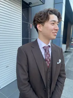 【メンズおすすめ】成人式カットパーマ14300円30%off→10010円