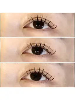 マツエク120本💕束感コーティング付き✨