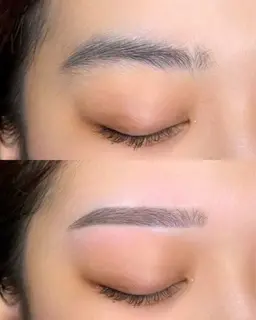 すぐ予約限定！講師の施術👀✨眉毛Wax（毛量調整込み） 20代眉毛ボサボサさん撮影モデル※補足説明ご確認下さい