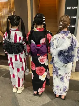 浴衣👘着付け