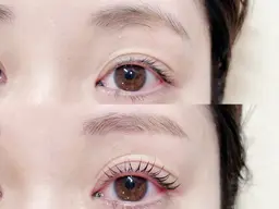 ♡̴.˚🌟人気🏅No.1 🌟.˚ ♡̴まつ毛パーマ+高濃度トリートメント付️🫧