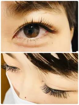 フラットラッシュ60本まで（付けたしリペアあり）