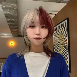 【minimo限定★】ブリーチリタッチ+オンカラー+トリートメント付🦙🔸